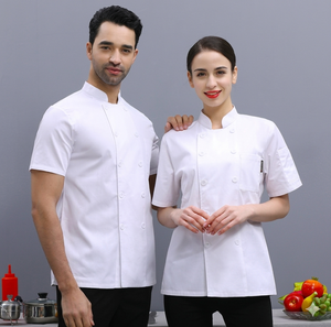 เสื้อโปโลยูนิฟอร์มร้านอาหารโลโก้สั่งทำ ระบายอากาศได้ดี ทนทาน ซับเหงื่อ ชุดทำงานพนักงานเสิร์ฟ ขายส่งจากโรงงาน - Product Image 1