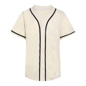 Maillots de baseball en polyester de qualité supérieure avec systèmes avancés de gestion de l'humidité, canaux d'aération stratégiques pour un refroidissement efficace - Product Image 1