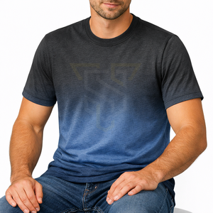 T-shirt décontracté pour homme de qualité supérieure, 100% coton, léger, respirant, tissu doux, manches courtes, vêtements d'été avec logo personnalisé - Product Image 3
