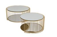 Table basse en métal artisanale de haute qualité avec logo personnalisé et design unique pour salon, salle à manger, chambre à coucher