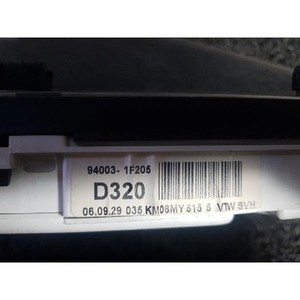 Ensemble de tableau de bord Sportage 1994-2008 (KPH) d'occasion OEM 940031F205 - Product Image 4