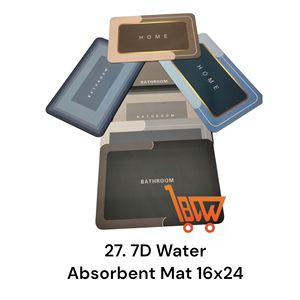 Tapete Antideslizante Absorbente de Agua de Poliéster de 16x24 para Uso en Hogar, Hotel y Oficina - Product Image 2