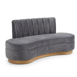 Sofá Cama Convertible para Sala de Estar, Hecho con Estructura de Madera Sólida, Espuma Gruesa y Tela Suave, Diseño Moderno para Apartamento o Villa - Product Image 1