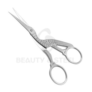 Tijeras de Belleza Elite para Recortes Detallados con Acero Inoxidable Quirúrgico de Alta Calidad y Elegante Silueta de Cigüeña - Product Image 5