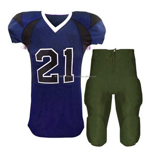Custom Sublimation Printed 100% Polyester Professional American Football Uniforms Plus Size Short Sleeve Made in Pakistan - Product Image 4