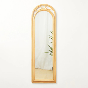 <b>Rectangular</b> square Full Length Rattan <b>Mirrors</b> Long <b>Mirror</b> for Hanging Home Hotel Dance Studio Wall Decor <b>Mirrors</b> - Product Image 5