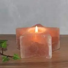 เชิงเทียนและโคมไฟเกลือหิมาลัยรูปสัตว์ ทำมือ เป็นมิตรกับสิ่งแวดล้อม ขายส่งโดยตรง ของตกแต่งบ้านใหม่ - Product Image 2