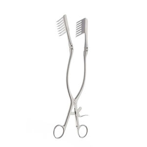Retractor Autoretráctil con Bloqueo de Trinquete, Brazos Giratorios Ajustables, Cuchillas de 7 Puntas, Instrumento Quirúrgico de Acero Inoxidable - Product Image 3