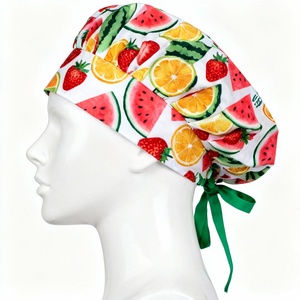 Gorros Quirúrgicos Personalizados con Estampado, Gorro Médico para Cabello Largo, Gorros de Enfermería para Mujeres y Hombres - Product Image 1