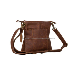 Bolsos de cuero cruzados asequibles para mujer, bolsos elegantes, bolso de pelo, bolsos de cuero genuino para estudiantes - Product Image 1