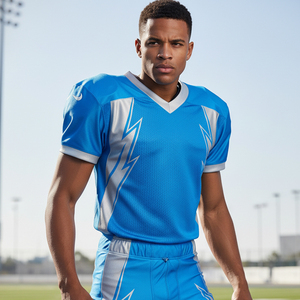 Uniforme Profesional de Fútbol Americano al por Mayor, Ropa Deportiva Sublimada para Equipos, Jersey y Pantalones Anti-Pilling Elásticos - Product Image 5
