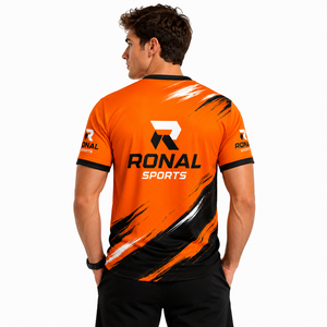 RONAL SPORTS T-shirt unisexe à manches longues en polyester respirant et à séchage rapide, imprimé par sublimation, idéal pour la moto en hiver - Product Image 4