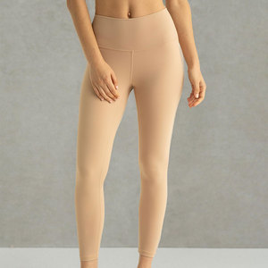 Custom Made Product Yoga Legging For Women's Mid Rise Fitness <b>Tights</b> Skin Friendly Breathable Ergonomic Fit Design <b>Tights</b> Women - Product Image 6