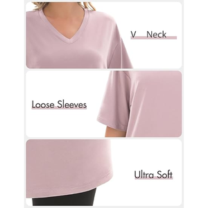 เสื้อสเวตเชิ้ตโอเวอร์ไซส์แฟชั่นสำหรับผู้หญิง แขนยาว ทรงครอป ทันสมัย สไตล์ลำลอง ผลิตในโรงงานบังกลาเทศ - Product Image 4