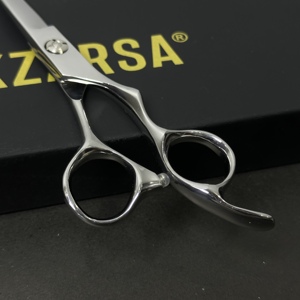 Ciseaux de barbier professionnels de qualité industrielle 420J2, poignée ergonomique pour droitiers, ciseaux de beauté en acier inoxydable, ciseaux de coupe de cheveux - Product Image 4