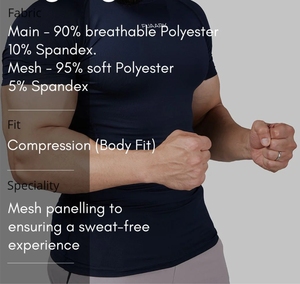 Wholesale Hot Selling <b>Compression</b> <b>Shirts</b> <b>Men</b> Full Sleeve Breathable Customizable Anti-Bacterial Eco-Friendly Polyester Spandex - Product Image 3