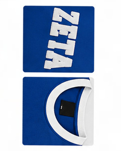 Wholesale Custom Made Winter Embroidered Zeta Phi Beta <b>Men's</b> Fraternity Quarter-Zip Solid ODM Pullover Sweatshirt Cotton Fleece - Product Image 4