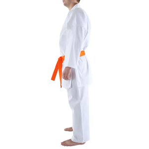 Combinaisons de karaté pour hommes personnalisées, nouveau design, vêtements d'arts martiaux en coton uni, uniformes de karaté personnalisés très demandés - Product Image 3
