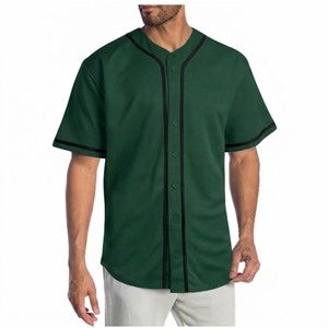 Camiseta de Béisbol Personalizada con Nombre y Número del Equipo, Camiseta de Béisbol con Botones para Hombre, Mujer y Jóvenes, Uniforme de Béisbol en Blanco - Product Image 6