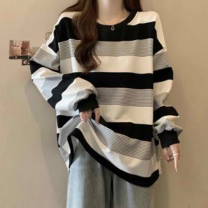 Sudadera de Mujer de Manga Larga, Estilo Casual, Retro Americano, Lavado Vintage, Delgada, Estilo Holgado, Nueva Colección de Otoño, Venta al Por Mayor - Product Image 5