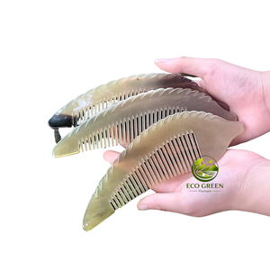 หวีทำมือจากเขาควายสุดหรู ของขวัญดูแลเส้นผมจากธรรมชาติสำหรับผู้หญิงผู้ชาย วันเกิด วันแต่งงาน วันครบรอบ ขายส่ง เวียดนาม - Product Image 6