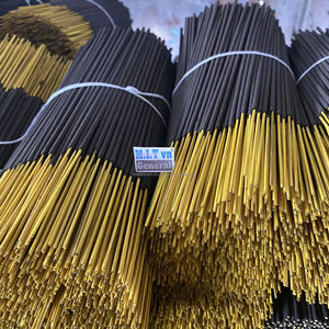 Varillas de Incienso Negro de Fábrica Vietnamita de 8 y 9 Pulgadas – Incienso Crudo de Alta Calidad para Fragancia y Uso Religioso - Product Image 1