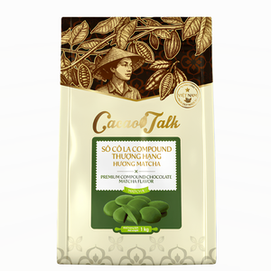 Wholesale Massive Compound Chocolate Bakery Ingredients for <b>Confectionery</b> HALAL OEM/ODM Matcha Chocolate Cocoa Button Hot Price - Product Image 1