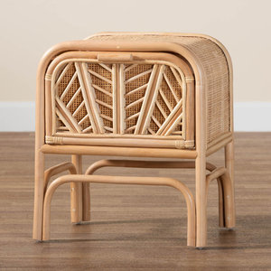 18.1'' W Wicker/Rattan <b>Nightstand</b> - Product Image 1