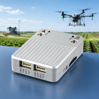 Récepteur GPS RTK GNSS multi-fréquences compatible GLONASS/GALILEO/BDS/QZSS, indice de protection IP54, température de fonctionnement de -45 à 75°C, pour voitures et réseaux COM