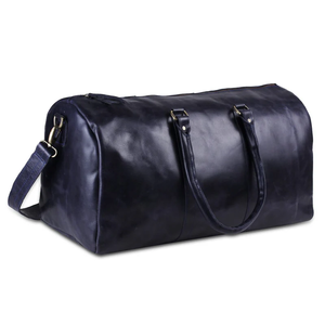 Sac de voyage, de sport et de week-end pour homme en cuir de chèvre véritable vintage, nouveau design classique personnalisé - Product Image 2