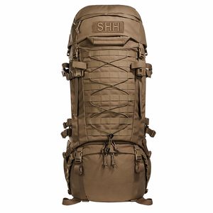 SHH Custom Tactical Hiking <b>Backpack</b> Zipper Closure Polyester Large Capacity Outdoor Camping Travel Multi Pocket Waterproof - Product Image 2