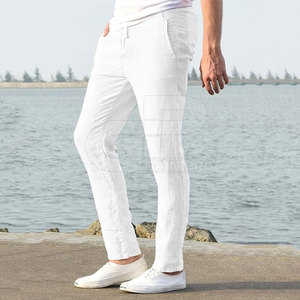 Pantalons d'été pour hommes athlétiques, tissu respirant, coupe ajustée, idéal pour la salle de sport, l'entraînement en plein air et l'usage quotidien - Product Image 2