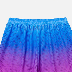 Custom Logo Men's Mesh Shorts High Quality Summer Fitness Clothing Quick Drying Double <b>Layer</b> Polyester Knitted - Product Image 4