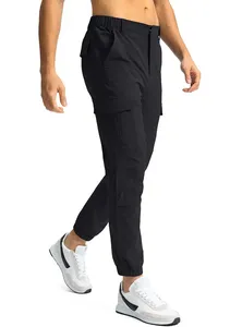 Pantalones Jogger de Forro Polar Grueso Personalizados para Hombre, Diseño de Fabricante, Estilo Holgado y Oversize, Pantalones Deportivos Apilados - Product Image 2