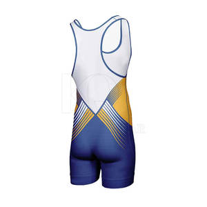 Combinaisons de lutte pour hommes durables, conçues pour les séances d'entraînement en salle, les matchs de compétition et une utilisation sportive longue durée. - Product Image 3