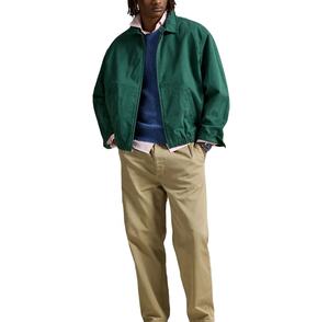 Chaqueta de mezclilla en blanco de algodón de alta calidad para hombre, chaqueta de trabajo universitaria de mezclilla con lavado ácido Vintage personalizada con cremallera completa - Product Image 4