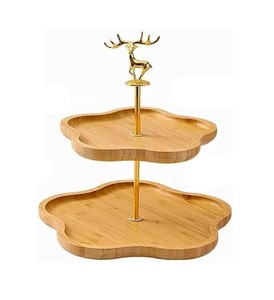 Soporte para pasteles de gran venta con base elevada y acabado liso para una presentación elegante de postres, bodas y servicio de repostería - Product Image 6