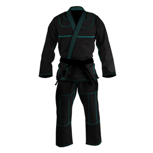Kimono de Jiu Jitsu Brasileño BJJ Gi, Uniforme de Algodón Premium, Color Personalizado, Conjunto de Entrenamiento con Servicios OEM, Teñido en Prenda - Product Image 2