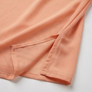 ชุดอาบายะชีฟองทันสมัยประดับคริสตัลสำหรับผู้หญิง ชุดมุสลิมแบบสองชิ้น ดีไซน์หรูหรา - Product Image 6