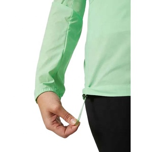 เสื้อแจ็คเก็ตกันลมกันน้ำสำหรับผู้หญิง OEM เสื้อผ้าสำหรับกิจกรรมกลางแจ้ง เสื้อแจ็คเก็ตไนลอนสำหรับใส่ในวันที่ฝนตก - Product Image 4