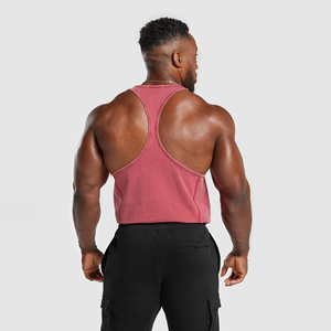 2026 Summer Men's Unisex Vest Tank Top Sleeveless <b>Running</b> Training Lose Fitness Wear Custom Design Knitted Breathable OEM ODM - Product Image 5