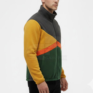 Veste en sherpa pour homme, style décontracté, tissu doux, idéale pour les tenues décontractées, le style urbain, les voyages et les superpositions quotidiennes. - Product Image 6