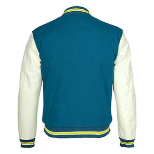 Custom <b>Plain</b> Embroidery 100 Percent All Wool Winter Letterman Varsity Jacket Best Quality Adult Youth Letterman Jacket Custom - Product Image 2