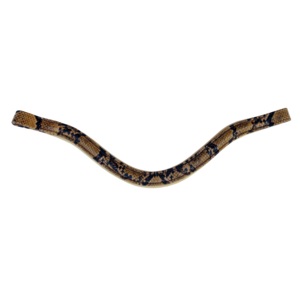 Diadema de Cuero de Lujo para Caballo, en Forma de V, Accesorio Ecuestre, Elegante y Duradero, de Cuero Patentado, Anatómicamente Curvado para Montar - Product Image 1