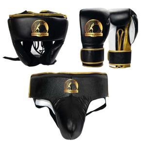 Protector Bucal de Cuero de Alta Calidad a Precio de Fábrica para Entrenamiento de MMA y Muay Thai, Equipo de Boxeo, Guantes de Boxeo, Protector de Cabeza y Protector Inguinal - Product Image 4