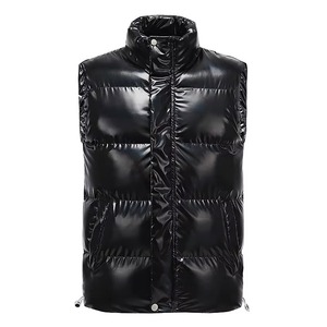 <b>Men</b> <b>Vest</b> Windproof <b>Vest</b> Jacket Sleeveless <b>Vest</b> Winter Jacket Casual Coat <b>Men</b> down Cotton Warm Thicken Casual <b>White</b> Polyester - Product Image 6
