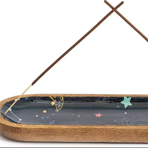 Premium Wooden Ash Catcher Cheap Rate Elegant Incense Holder <b>Tray</b> for Agarbatti Ash Collection and Use - Product Image 1