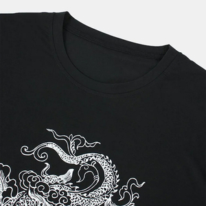 เสื้อยืดโอเวอร์ไซส์คุณภาพดี ราคาส่ง รับทำลายกราฟิกตามสั่ง หลายสี ผ้าฝ้าย เสื้อยืดลำลองสำหรับผู้ชาย - Product Image 6