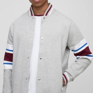 <b>Men</b> Varsity Baseball <b>Jacket</b> Custom Letterman <b>Jacket</b> OEM ODM Wool <b>Leather</b> Sleeve College Uniform Private Label Manufacturer - Product Image 5