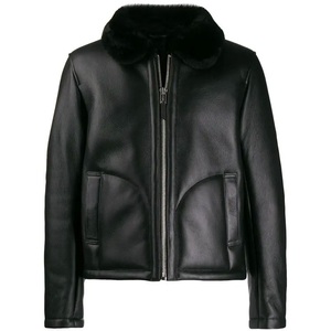 Chaqueta de cuero nueva para mujer / Chaqueta de invierno de piel de alta calidad para hombre / Chaqueta de cuero personalizada informal de invierno con forro de piel sintética. - Product Image 1